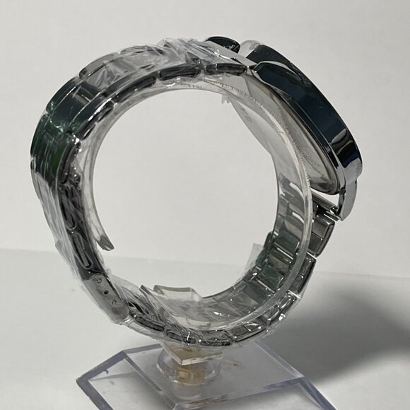 Atlanta Falcons NFL Team Logo Men's Stainless-Steel Silver Watch NEW - Picture 4 of 6